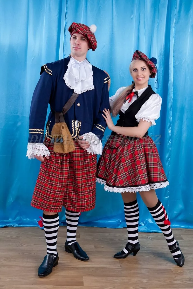 Шотландские национальные костюмы