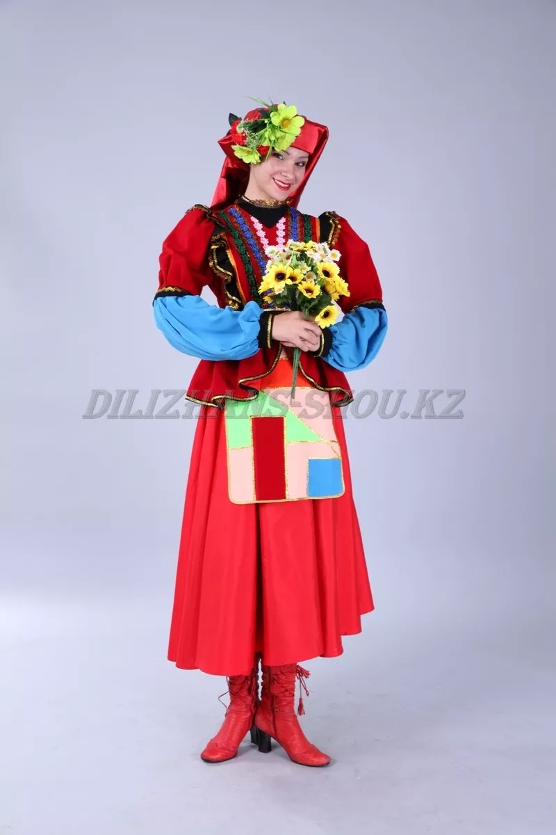 Яркие Казачьи национальные костюмы в Алматы на прокат 2