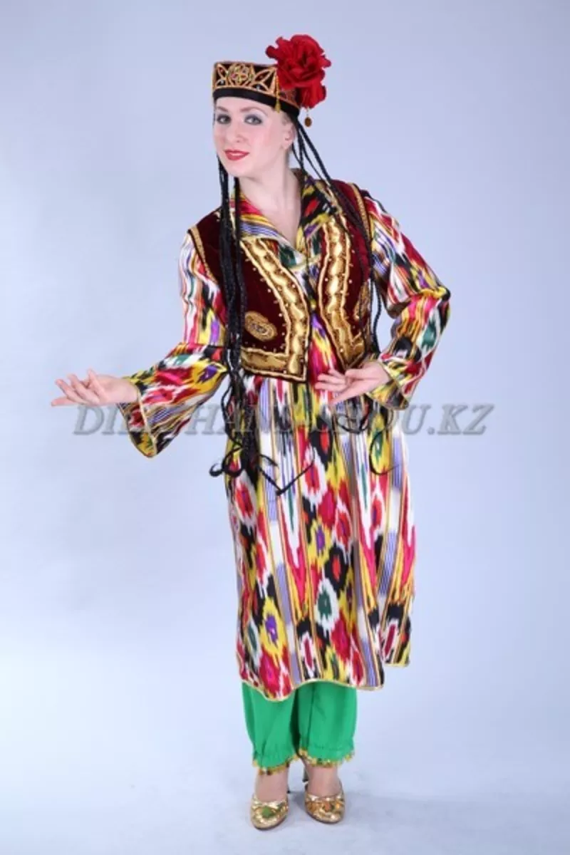 Взрослые и детские национальные Узбекские костюмы на прокат в Алматы