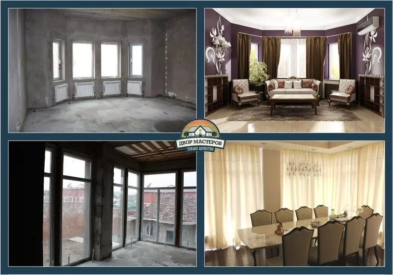 Капитальный ремонт квартир,  домов и офисов 3