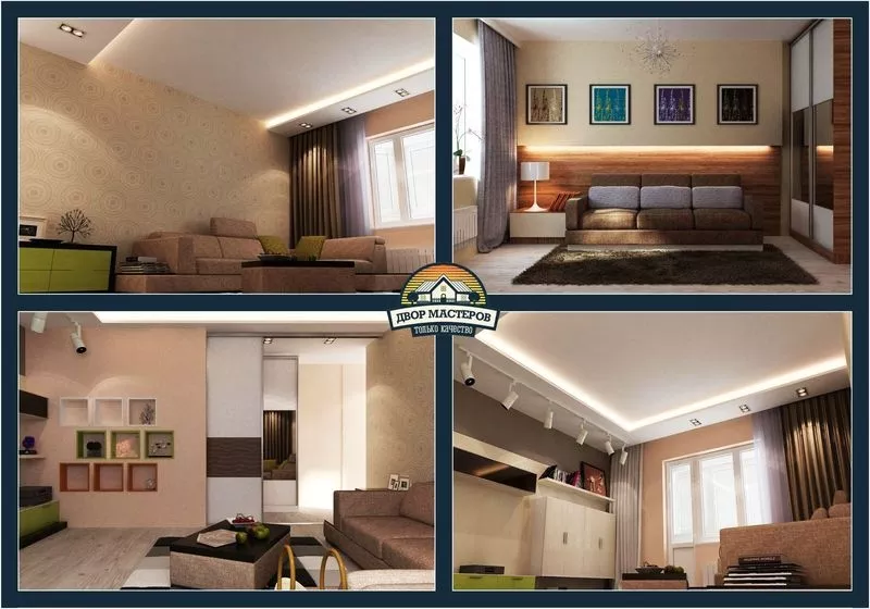 Капитальный ремонт квартир,  домов и офисов 5