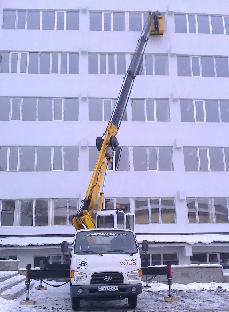 услуги автовышки 22м в алматы