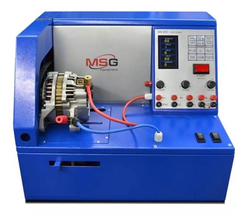 Стенд для проверки генераторов,  стартеров и реле регуляторов MS003 2