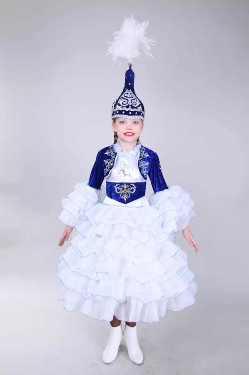Коллекция детских национальных казахских костюмов 2