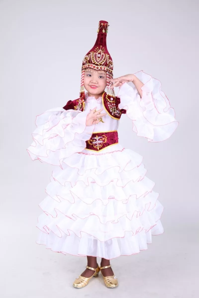 Коллекция детских национальных казахских костюмов 4