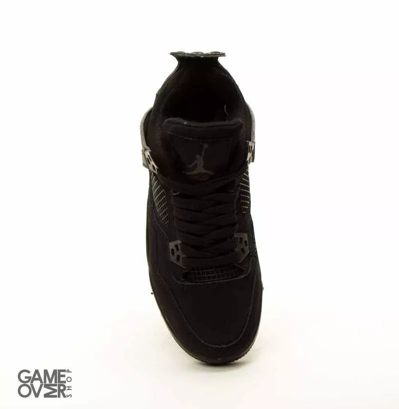 Nike Air Jordan Retro 4 Black 3