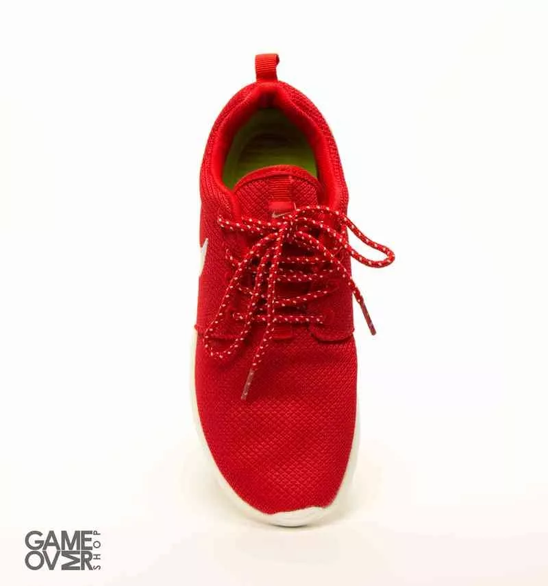 Nike Roshe Run Red/Silver Icon/White Sole 3