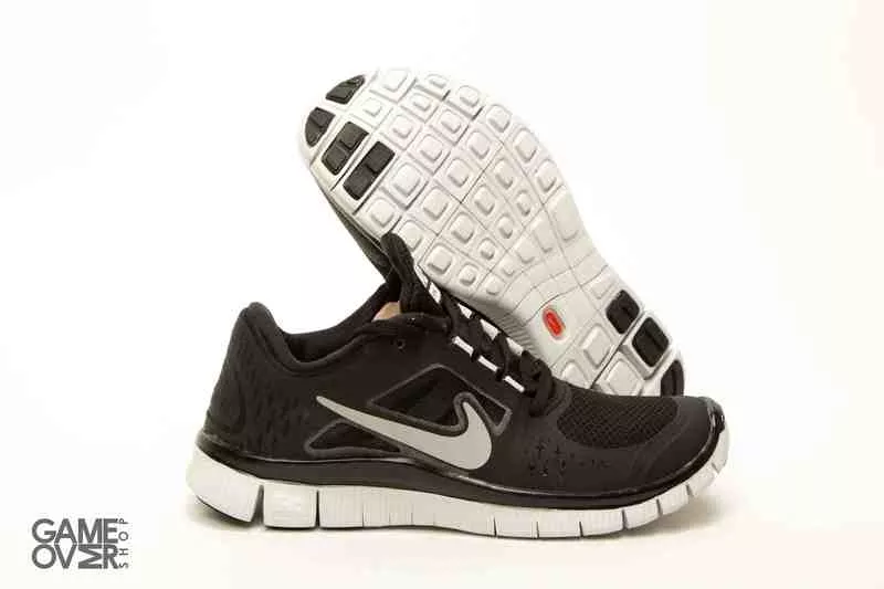 Nike Free Run Black/Grey Icon 6