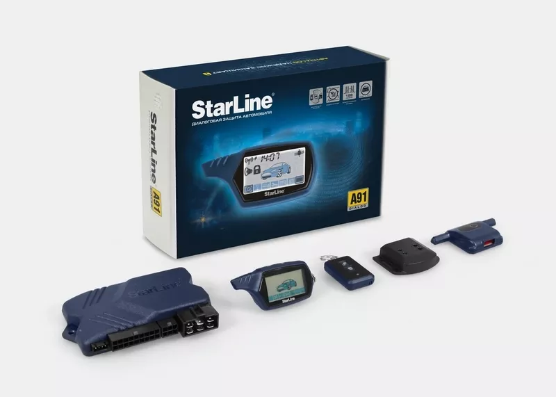 Продажа и установка автосигнализаций Starline 3