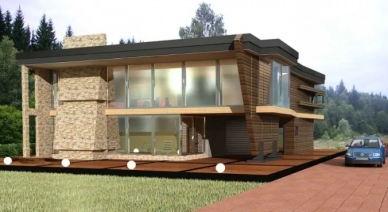 Архитектурное проектирование индивидуальных домов. 