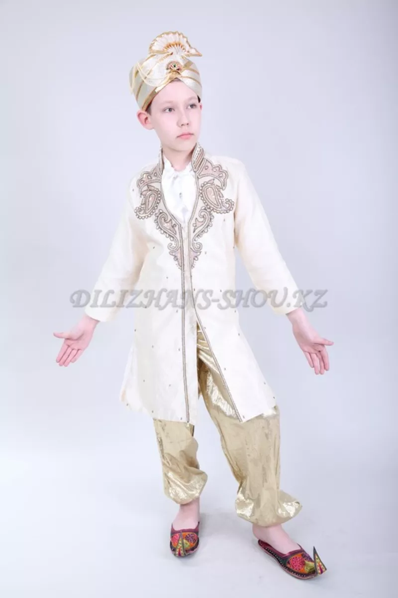 Индийские национальные костюмы для мальчиков на прокат в Алматы 4