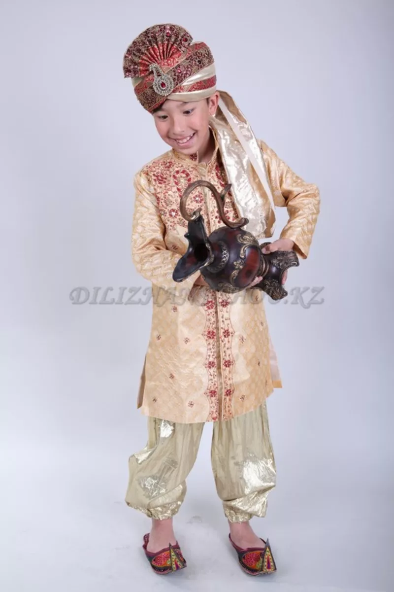 Индийские национальные костюмы для мальчиков на прокат в Алматы 5