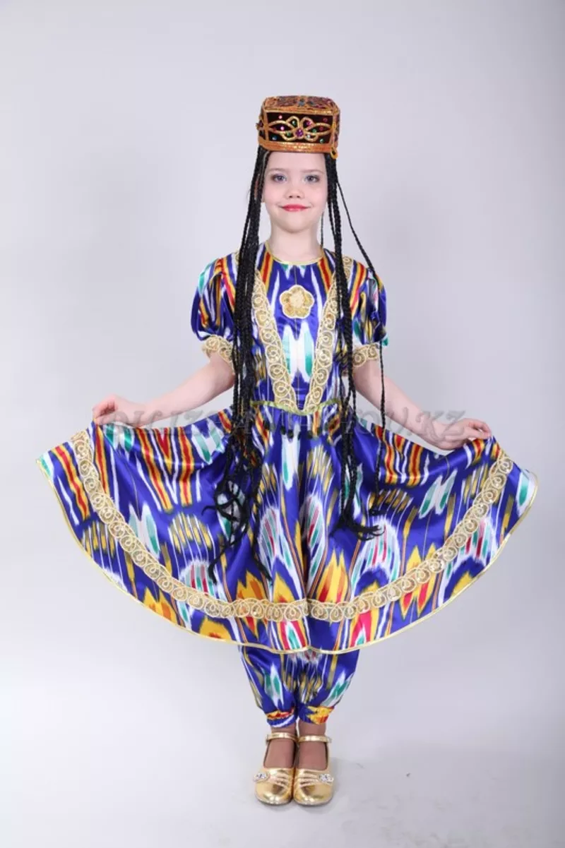 Детские узбекские национальные костюмы на прокат в Алматы