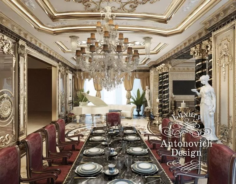 Дизайн дома Алматы в классическом стиле 3