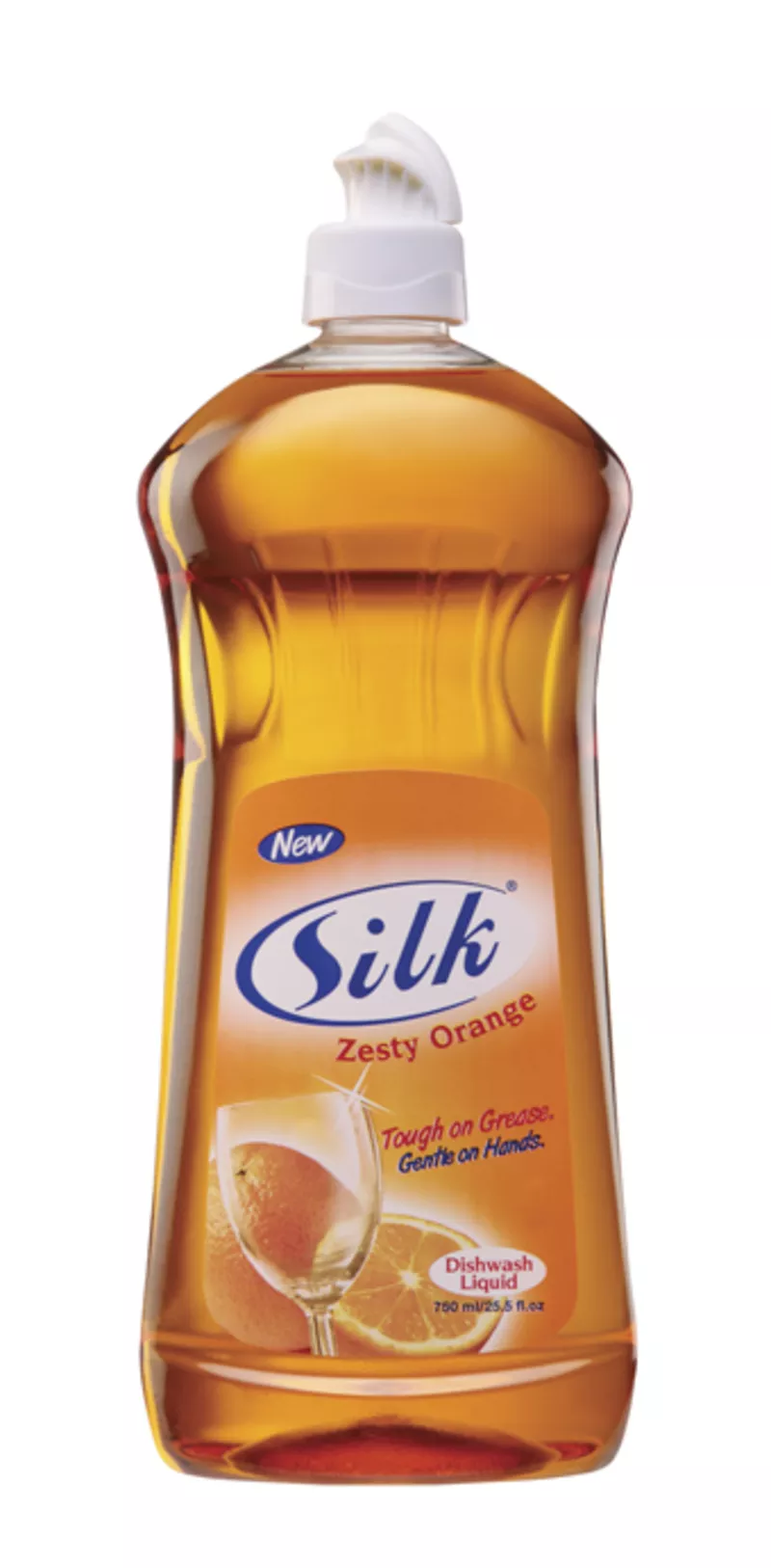 Жидкость для мытья посуды Silk  4