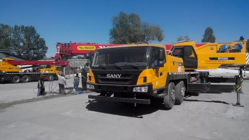 Автокран Palfinger Sany QY50С, пр-во Австрия/Китай, новый, в наличии 3