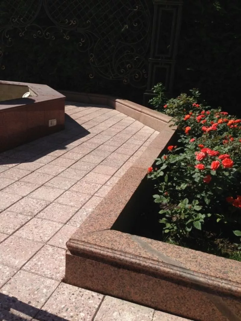 Брусчатка из натурального камня.Монтаж. 2