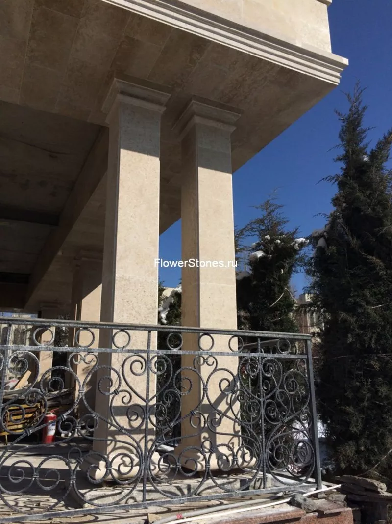 Колонны из мрамора гранита и травертина 2