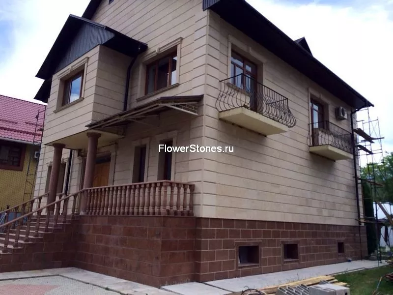 Облицовка Фасадов натуральным камнем