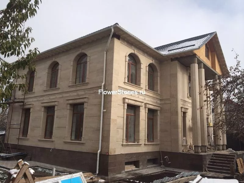 Облицовка Фасадов натуральным камнем 3