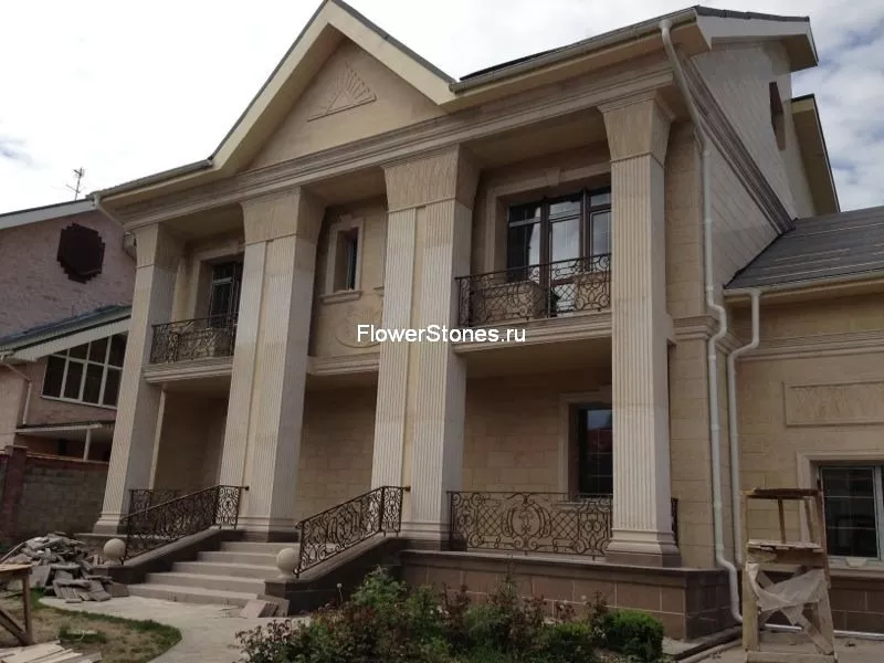 Облицовка Фасадов натуральным камнем 4
