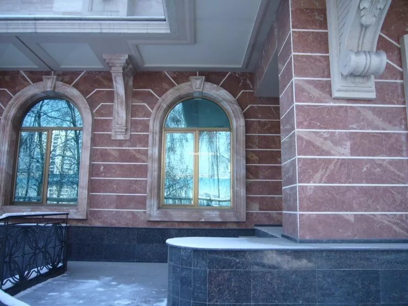 Облицовка Фасадов натуральным камнем 5