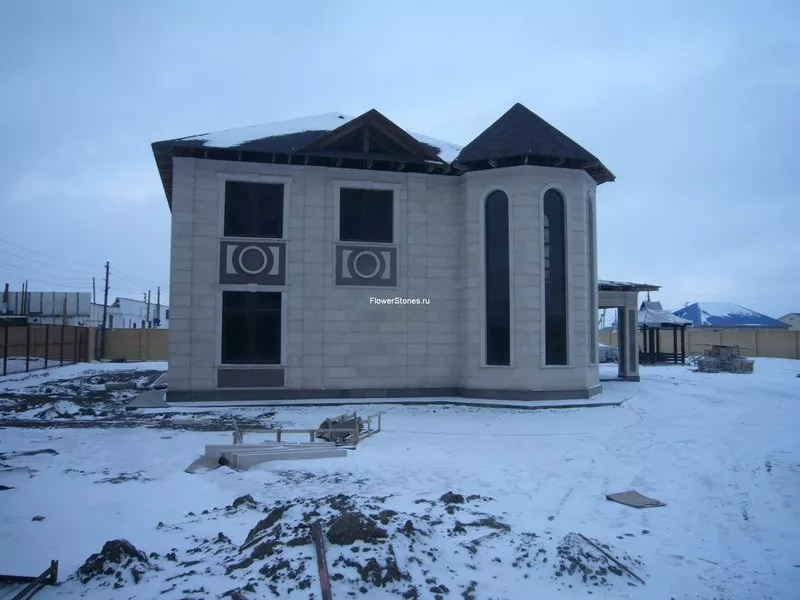 Облицовка Фасадов натуральным камнем 7