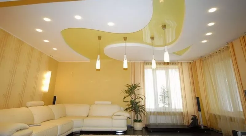 Натяжные потолки 2