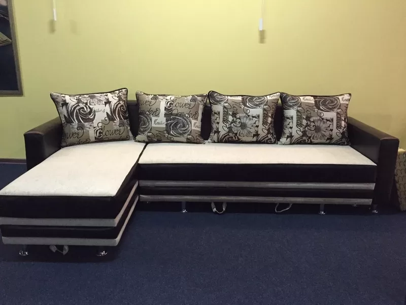 Угловой диван на пружинах 5