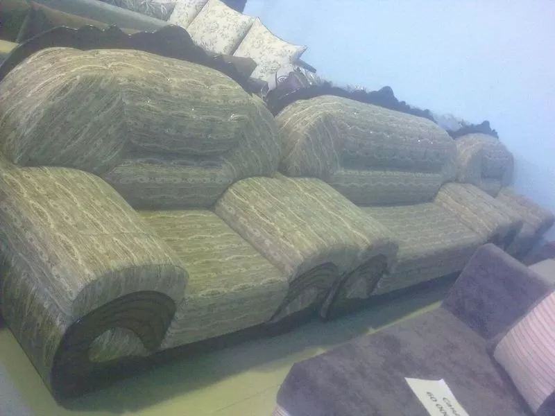 Угловой диван на пружинах 14