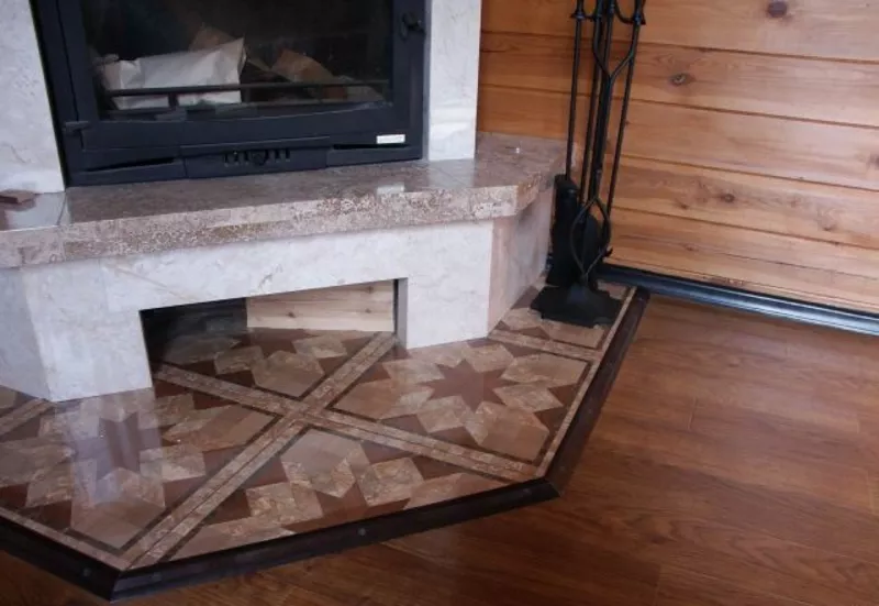 Укладка паркетной доски,  укладка ламината