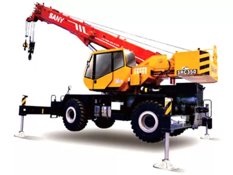 Короткобазный кран Palfinger-Sany, SRC350C повышенной проходимости