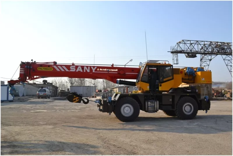 Короткобазный кран Palfinger-Sany, SRC350C повышенной проходимости 2