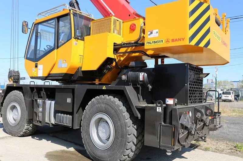 Короткобазный кран Palfinger-Sany, SRC350C повышенной проходимости 3