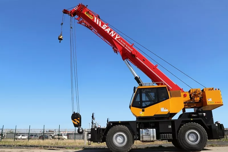 Короткобазный кран Palfinger-Sany, SRC350C повышенной проходимости 4