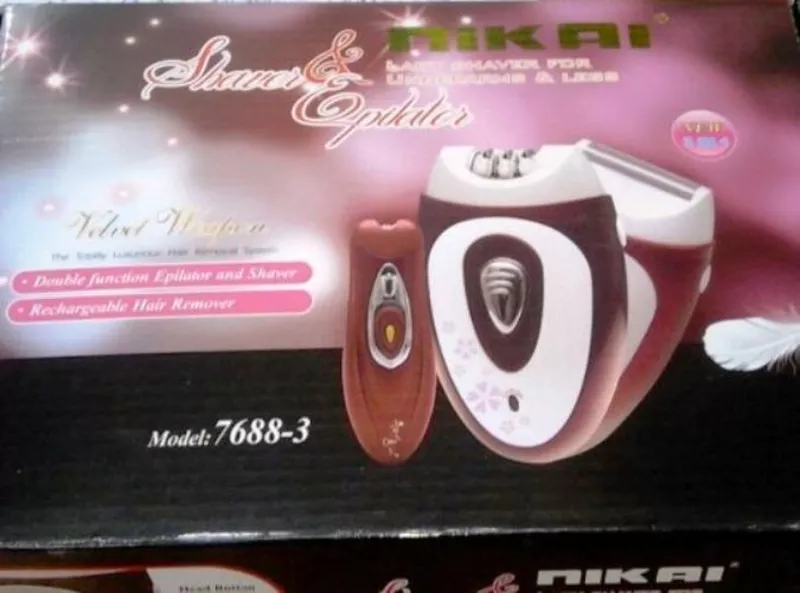 Эпилятор 3 в 1 Nikai 7688-3 код 46297