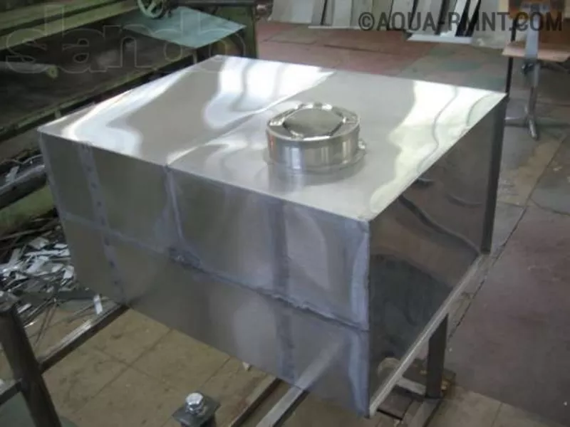 Изготовление установка дополнительных топливных баков из алюминия 3