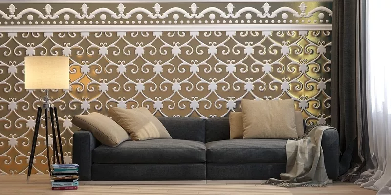 Эксклюзивная коллекция гипсовых 3D панелей 6