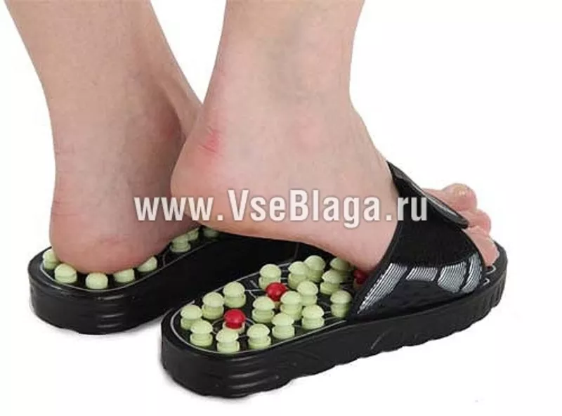 Тапки акупунктурные массажные 23038 3