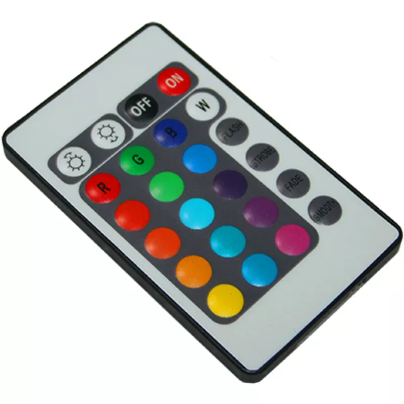 Светодиодная лампочка ночник RGB E14/Е27 16 цветов 6