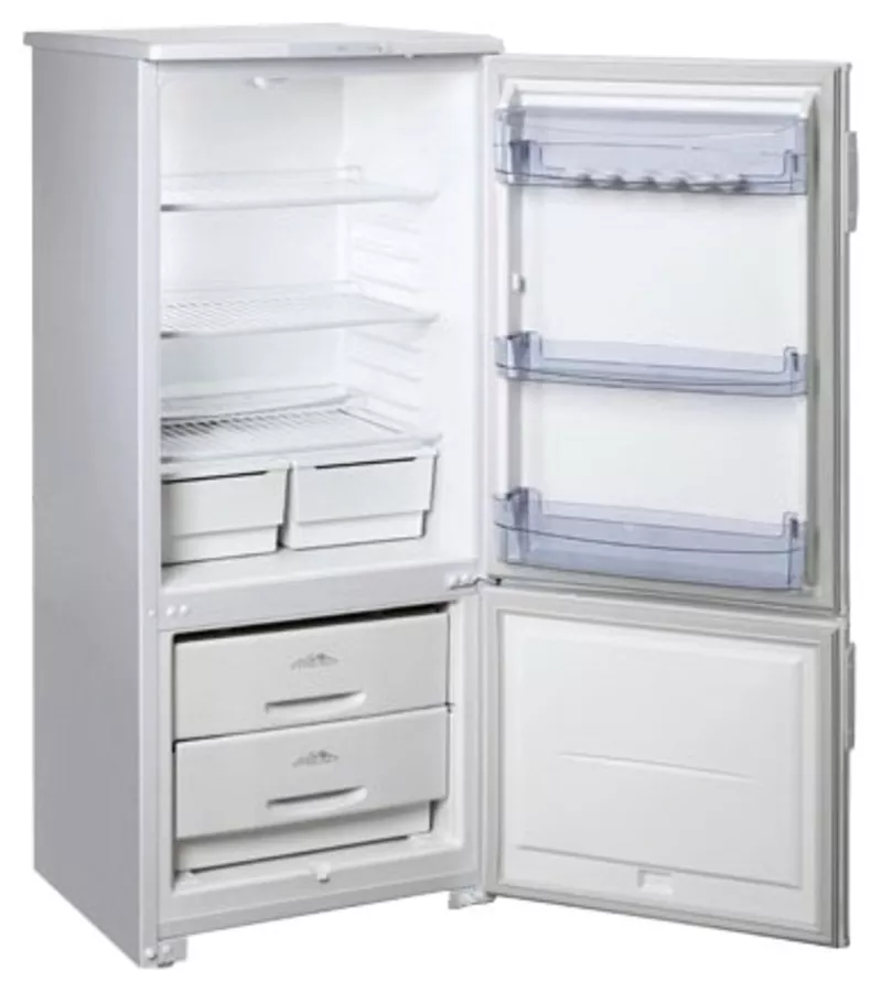 Продается Холодильник с нижней морозильной камерой БИРЮСА 151Е