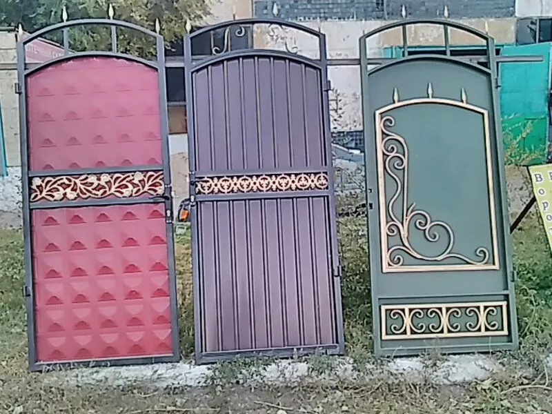 навес , ворота и сварочные работы 9