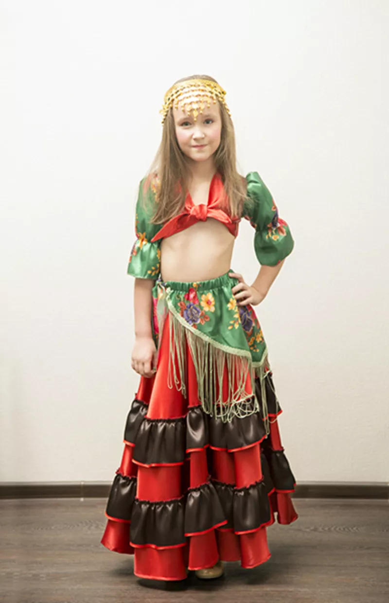 Цыганский костюм детский на прокат