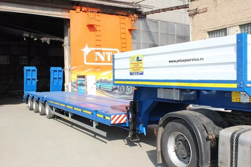 Трал 51 тонна с поворотной осью