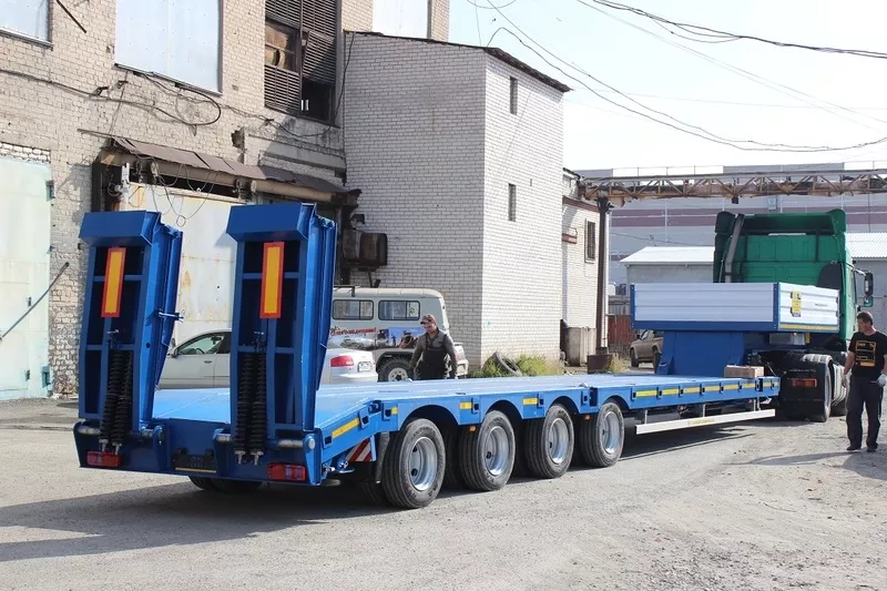 Трал 51 тонна с поворотной осью 2