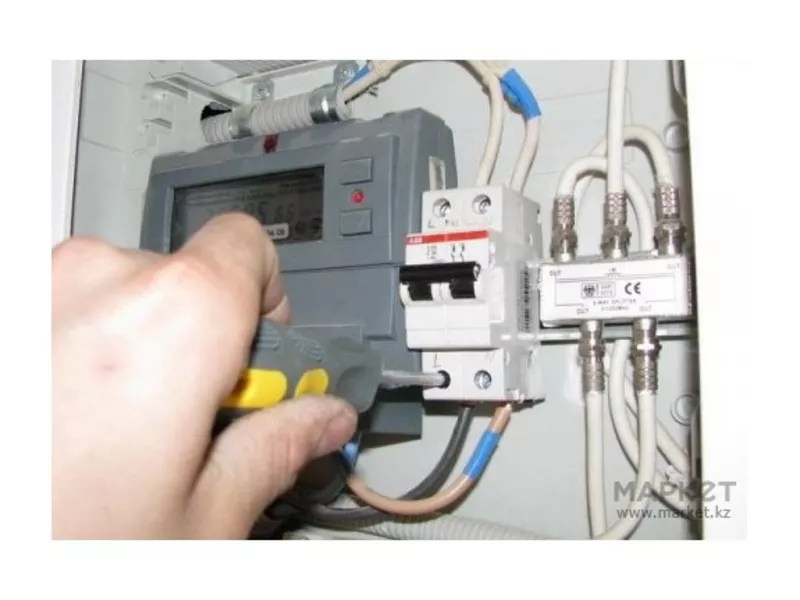 Услуга вызов ремонт люстра плита электрик Алматы  