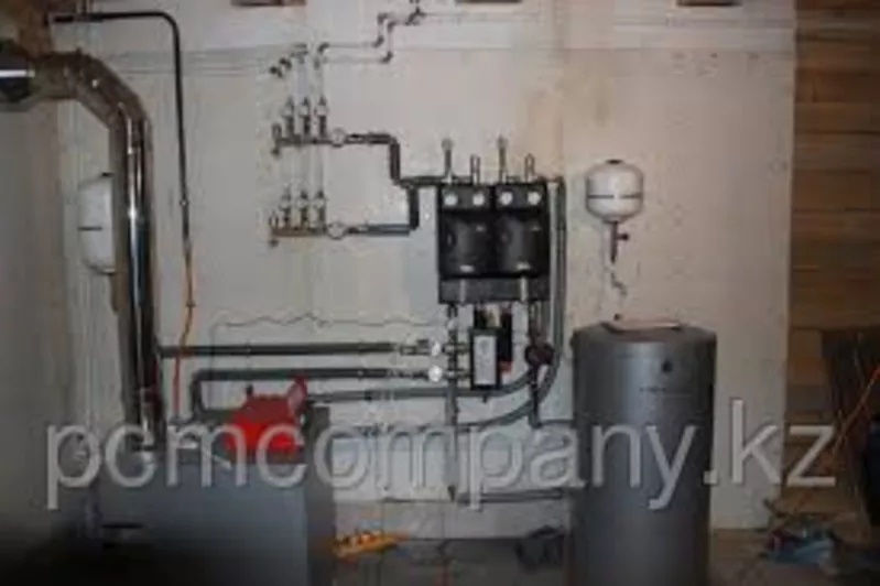 Монтаж отопления и установка отопительного оборудования. 3