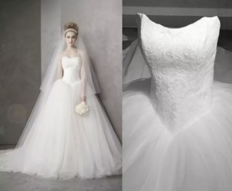 СРОЧНО ПРОДАМ Свадебное платье в стиле Vera Wang!!! 7