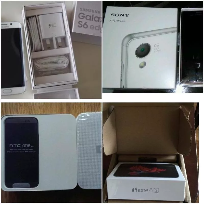 Новый Apple iphone 6S,  Samsung Galaxy S6, Sony xperia Z3,  HTC One M9