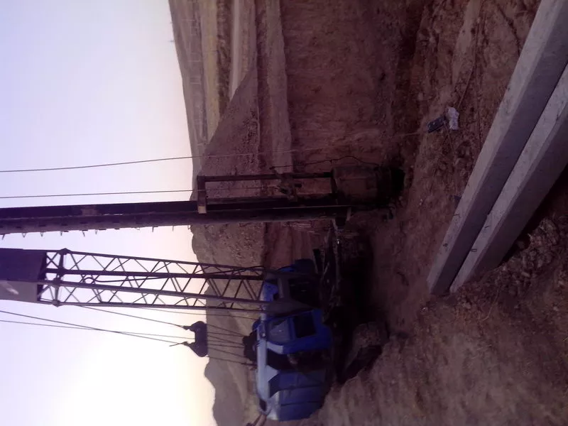 Продается полноповоротный сваебой на базе Драглайн с дизельным молотом 3